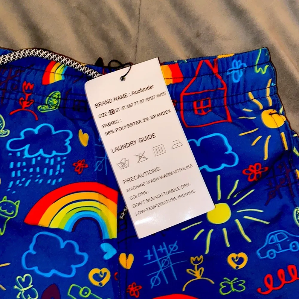 NWT Acofunder Boys swimming trunks